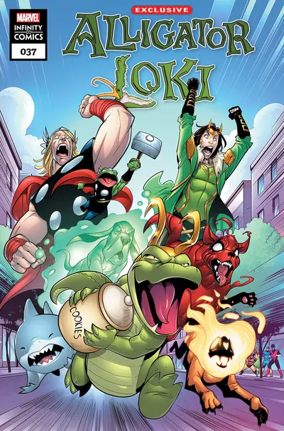 Alligator Loki Infinity Comics #37