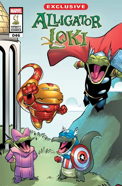 Alligator Loki Infinity Comics #46