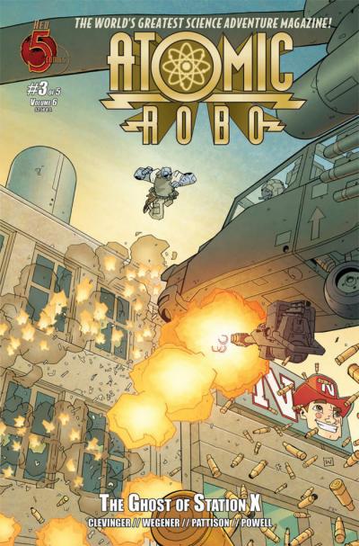 Atomic Robo: Ghost of Station X #3