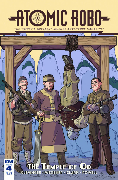 Atomic Robo and the Temple of Od #4
