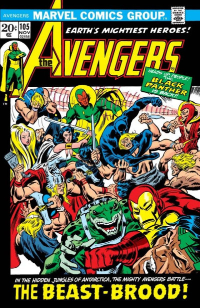 Avengers #105