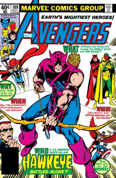 Avengers #189