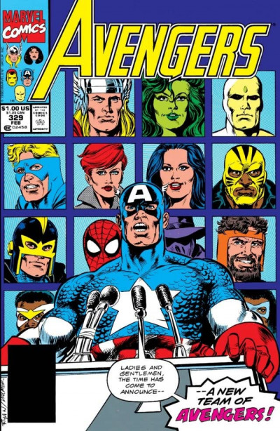 Avengers #329