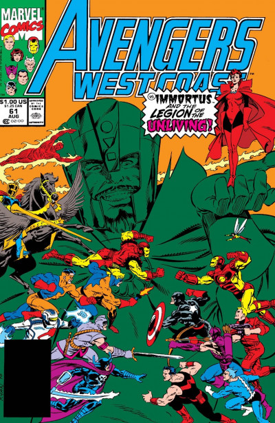 Avengers: West Coast #61