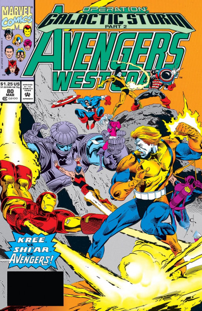 Avengers: West Coast #80