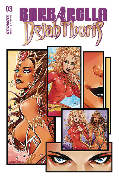 Barbarella/Dejah Thoris #3