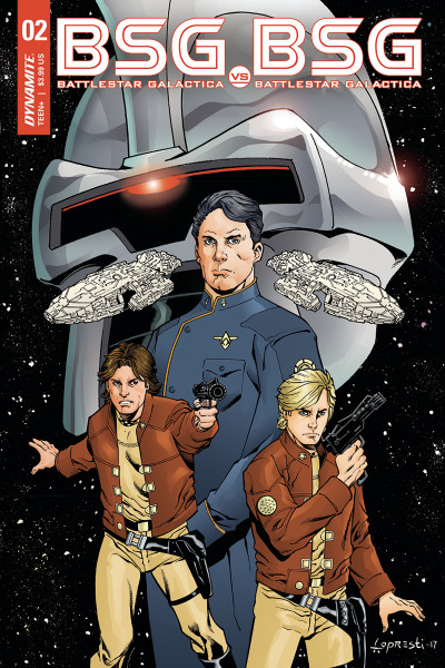 Battlestar Galactica Vs. Ba...