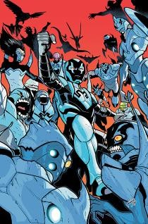 Blue Beetle Black and Blue