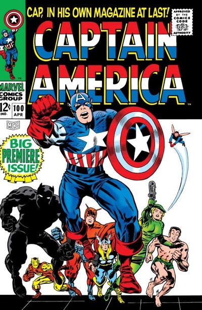 Captain America #100