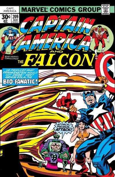 Captain America #209