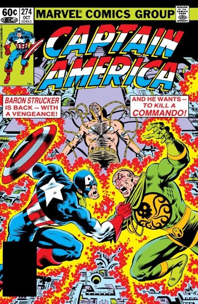 Captain America #274