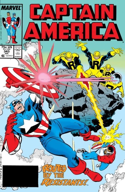 Captain America #343