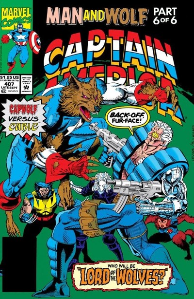 Captain America #407