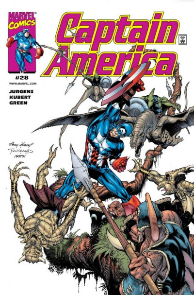 Captain America #28