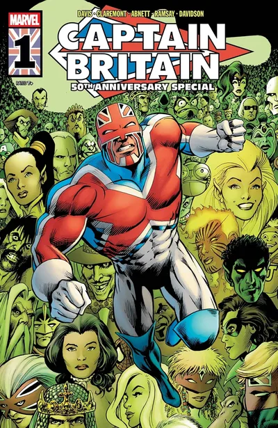 Captain Britain 50th Anniversary Special #1