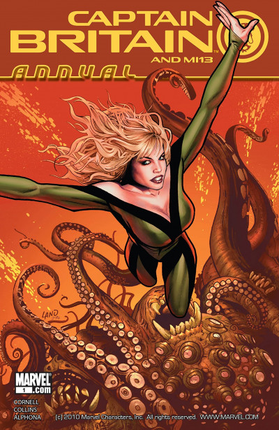 Captain Britain and MI:13 Annual #1