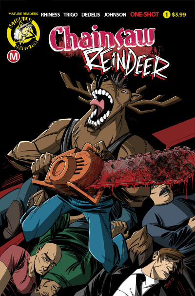 Chainsaw Reindeer #1