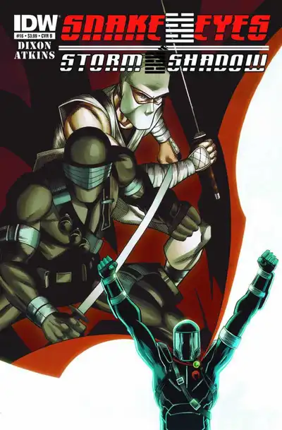 Snake Eyes and Storm Shadow #16