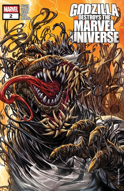 Godzilla Destroys The Marve...