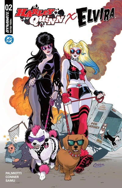 Harley Quinn X Elvira #2