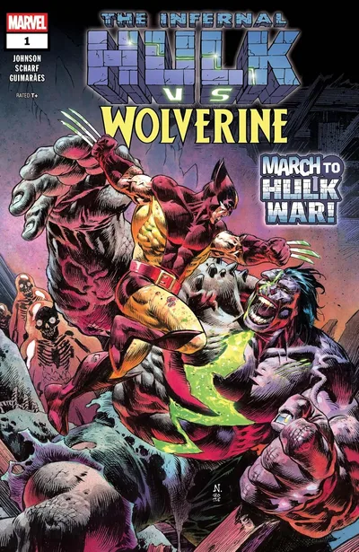 Infernal Hulk Vs. Wolverine #1