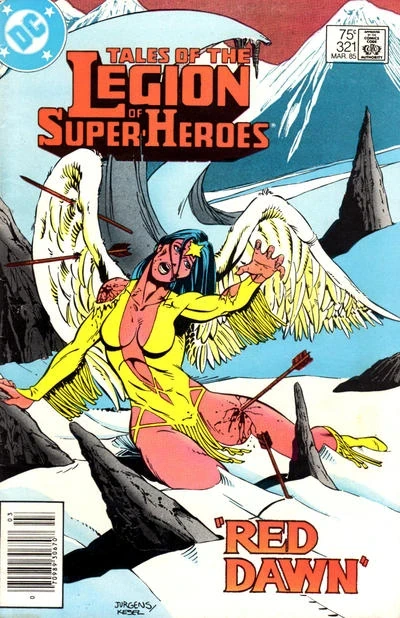 Legion of Super-Heroes #321