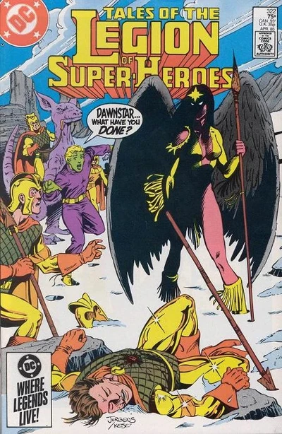 Legion of Super-Heroes #322