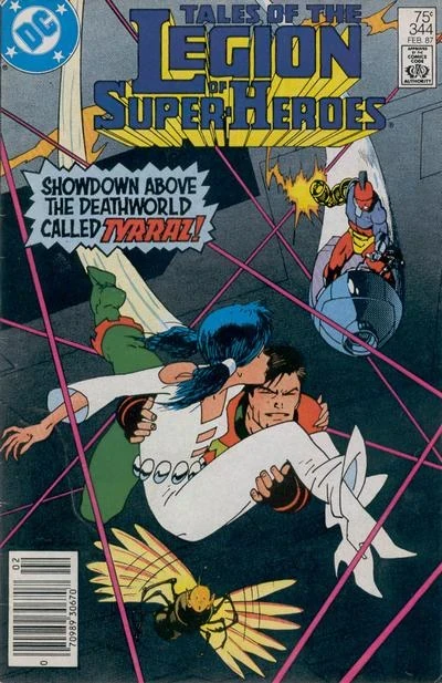 Legion of Super-Heroes #344