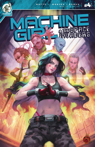 Machine Girl & the Space Invaders #4