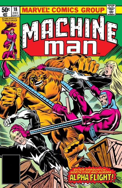 Machine Man #18