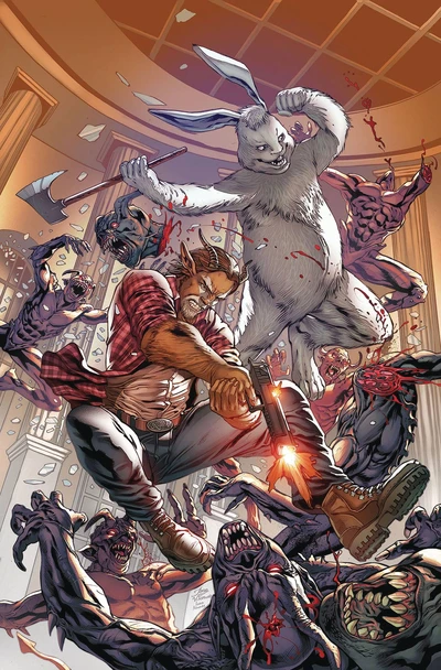 Man Goat & Bunny Man: Bewar...