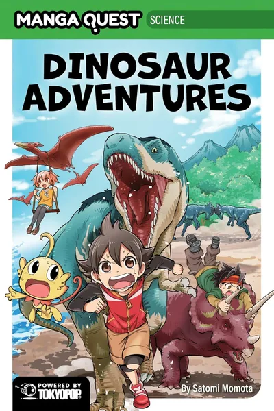 Manga Quest Science: Dinosaur Adventures by Satomi Momota OGN
