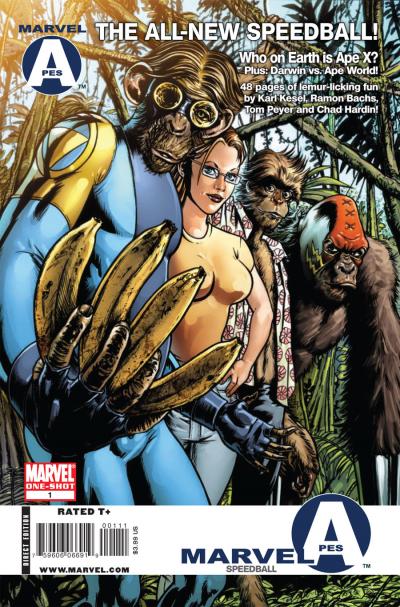 Marvel Apes: Speedball