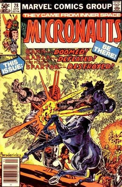 Micronauts #28