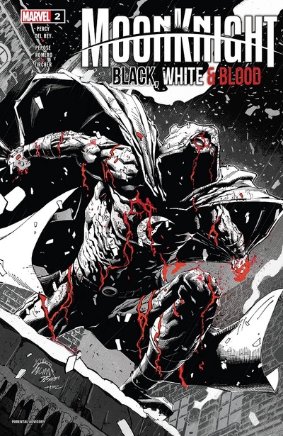 Moon Knight: Black, White & Blood #2