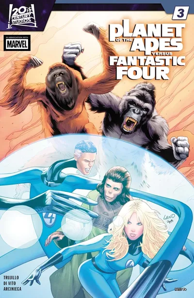 Planet Of The Apes Vs. Fantastic Four #3