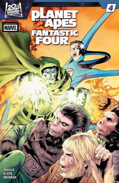 Planet Of The Apes Vs. Fantastic Four #4