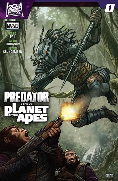 Predator Vs. Planet Of The Apes #1