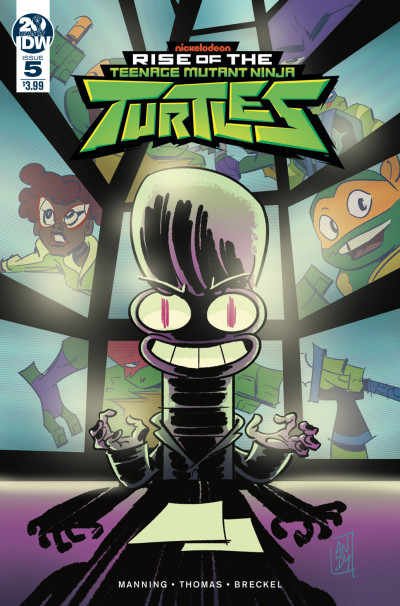 Rise of the Teenage Mutant Ninja Turtles #5