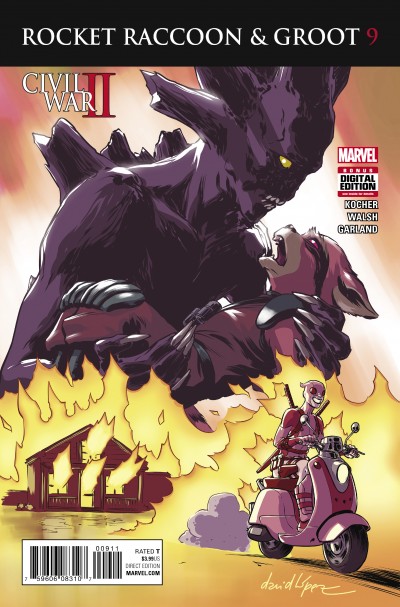 Rocket Raccoon and Groot #9