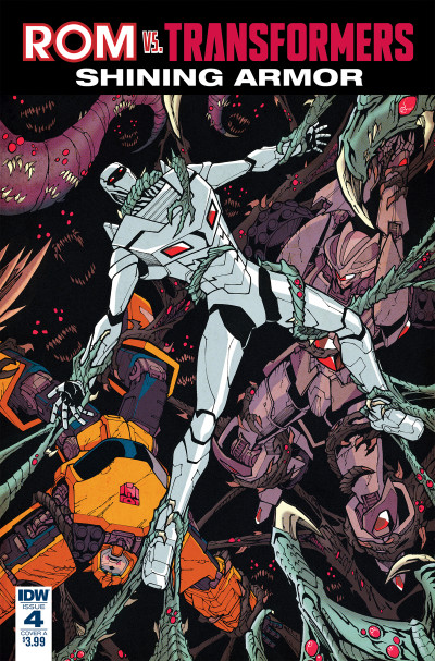 ROM vs. Transformers: Shining Armor #4