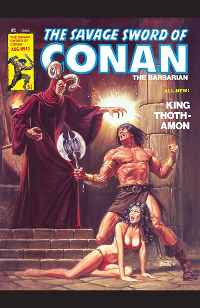 Savage Sword Of Conan #43