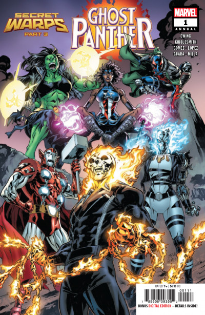 Secret Warps: Ghost Panther Annual #1