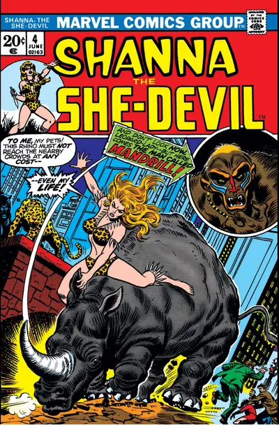 Shanna, The She-Devil #4