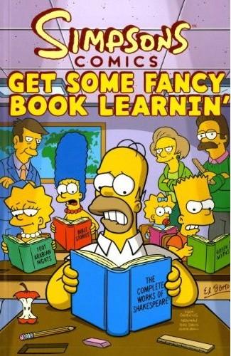 Simpsons Comics Get Some Fancy Book Learnin #1