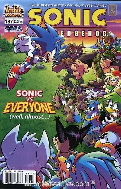 Sonic the Hedgehog #187