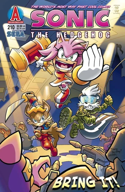 Sonic the Hedgehog #210