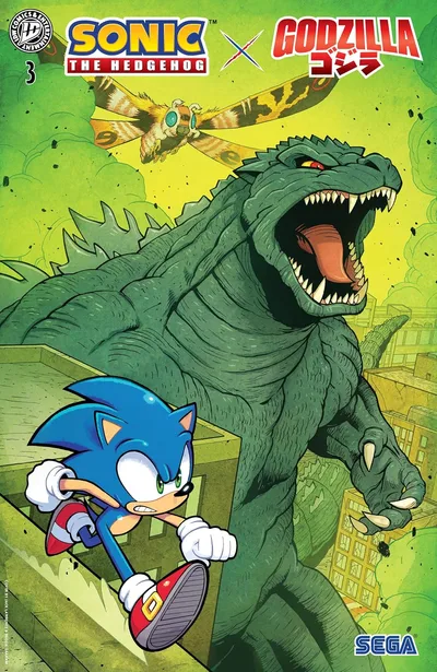 Sonic the Hedgehog x Godzil...