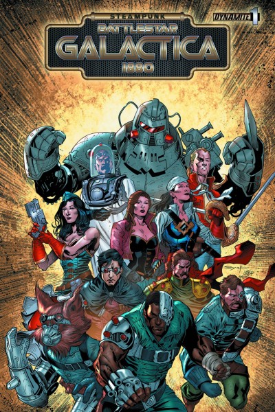 Steampunk Battlestar Galactica 1880 #1