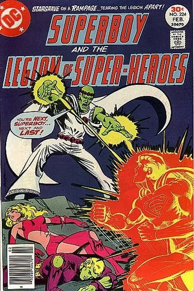 Superboy and the Legion of Super-Heroes #224